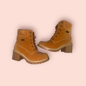 Lugz Tan Heeled Boots for Women